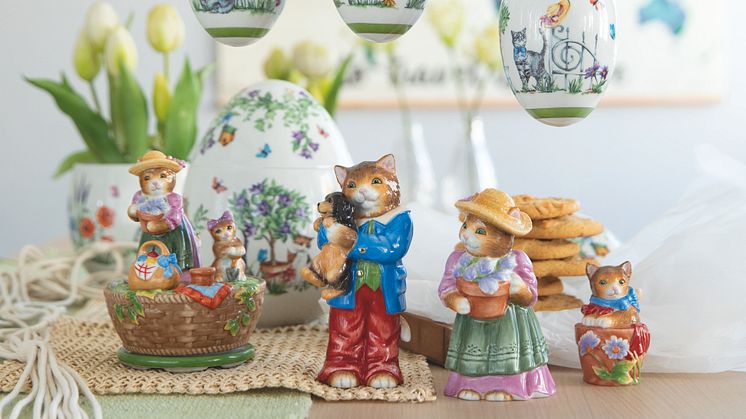 Sweet kittens and colourful flowers: the Hutschenreuther Collector's Edition 2020.