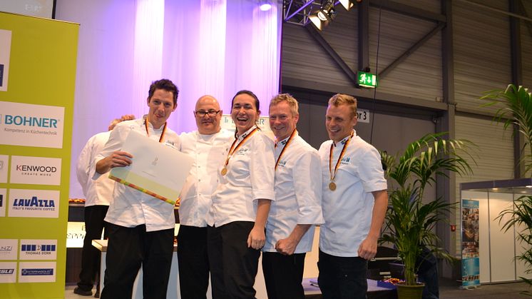 Guldmedalj Team Sabis Culinary Olympics 2012