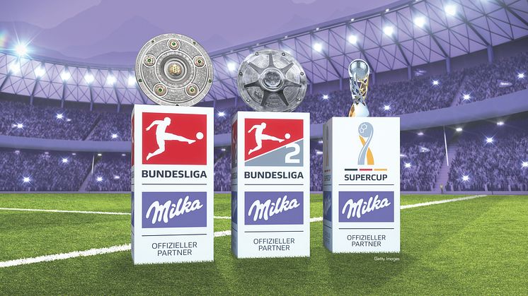 Ein unschlagbares Team: Mondelēz International wird ab 2021 Offizieller Partner der Bundesliga und 2. Bundesliga