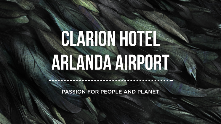 Passion for people and planet - Miljöarbete på hotellet