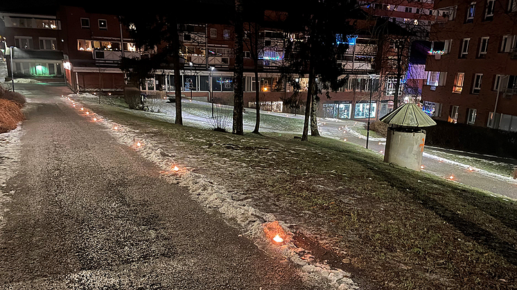 Tusentals marschaller tändes under Luciamorgonen runt om i våra områden och i våra centrum.