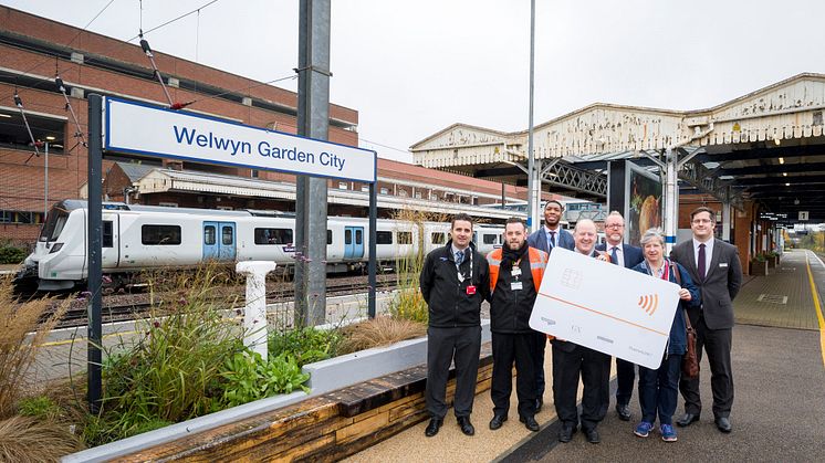 Pay as you go with contactless has been welcomed at Welwyn Garden City, Hatfield and Welham Green - MORE IMAGES AVAILABLE TO DOWNLOAD BELOW