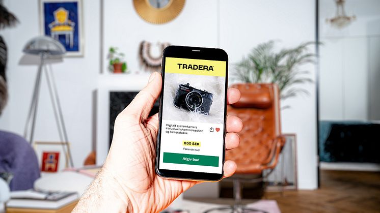  Tradera tar nu steget utomlands och etablerar sin marknadsplats i Danmark.