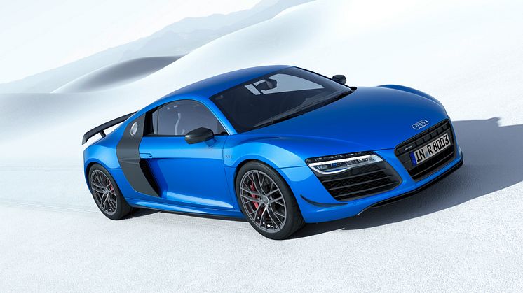 Audi R8 LMX – verdens første serieproducerede bil med laserforlygter 