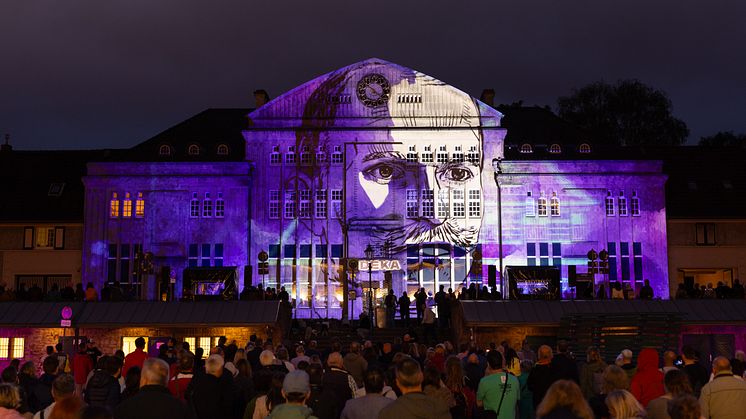 Highlight auf der Margarethenhöhe: Das spektakuläre Videomapping