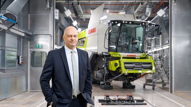 Thomas Böck, Chairman of the CLAAS Group Executive Board. Photo: CLAAS