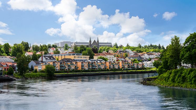 Trøndelag har styrt unna misligholdsveksten, men Sør-Trøndelag har opplevd en økning den siste tiden. Det gjelder spesielt Trondheim (bildet). Foto: Pixabay