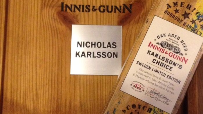 FOLKETS INNIS & GUNN blev - Innis & Gunn Karlsson’s Choice! 