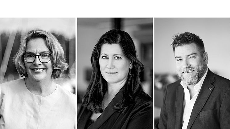Iina Forsblom, Cruise Design Director, Madelene Hall, CEO and Peter Snellman, Design Director are new TDoS Partners