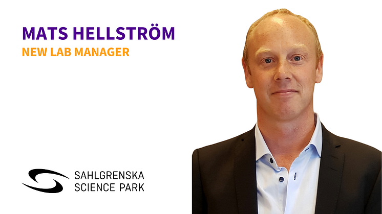 Sahlgrenska Science Park welcomes Mats Hellström as new Lab Manager for Health Innovation Labs™ 
