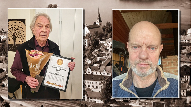 Lars Hagström fick Hembygdsföreningens första bygdestipendium - vem ska få det andra? Pelle Råssjö håller föredrag om prästen som vägrade tro på Gud.