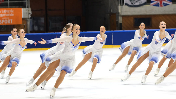 JVM i synkroniserad konståkning: Team Seaside på 7:e plats efter kortprogrammet