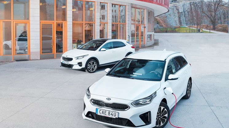 Kia Ceed Sportswagon Plug-In Hybrid och Kia XCeed Plug-In Hybrid