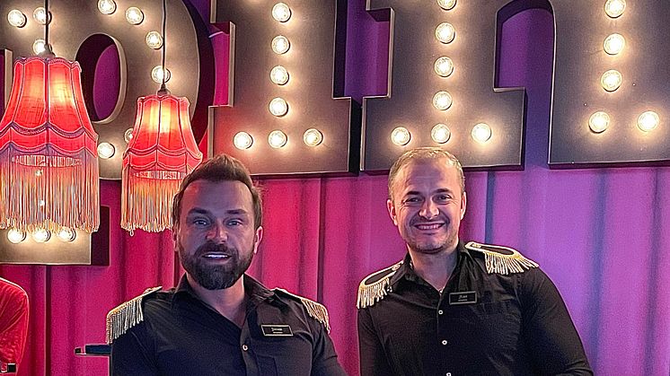 Fatmir Poturqoj och Ajan Sajahadi Franchisetagare Pinchos Västervik och Pinchos Oskarshamn 