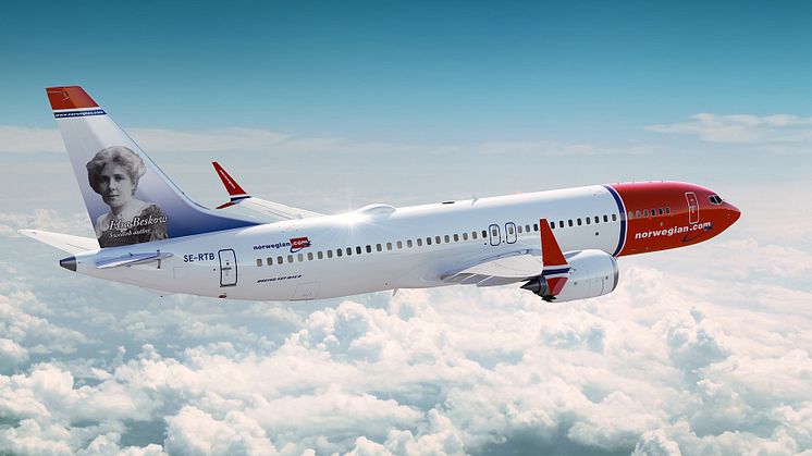 Norwegian to launch a new, direct route from Stockholm Arlanda Airport to Skellefteå Airport ahead of the winter season 2024