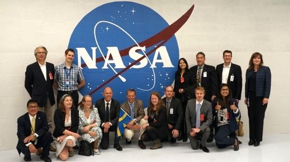 Swedish Aerospace Delegation at NASA Ames visit June 10-11, 2013