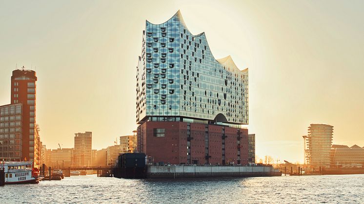 Hamburgs nya konserthus Elbphilharmonie i HafenCity invigs den 11-12 januari 2017. FOTO: Maxim Schulz