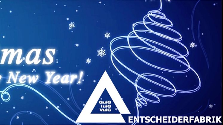 Merry Christmas - alles Gute für 2021 - Glück, Gesundheit, Freude und Erfolg!