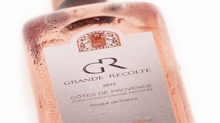 Grande Recolte Rosé från Provence i ordinarie soritment