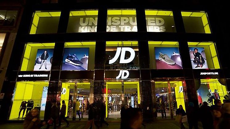 ​JD Sports öppnar ny flaggskeppsbutik i Gallerian