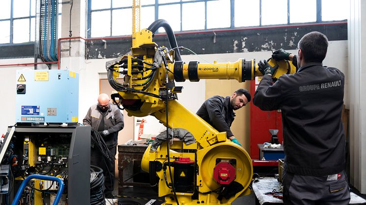 Robotens nya liv på Renault Refactory