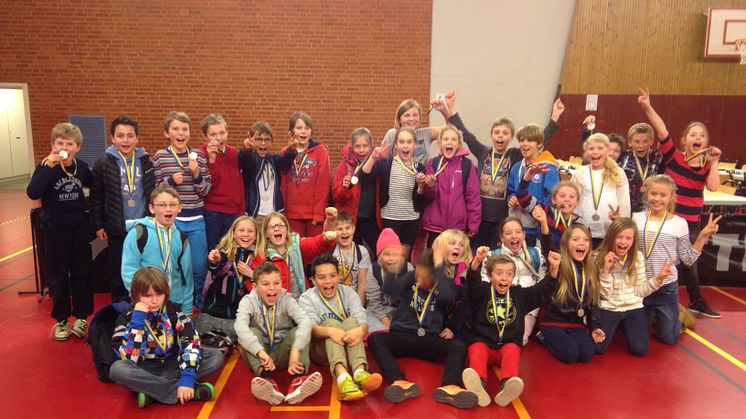 Klass 4 på Råå Södra skola i Helsingborg tävlar på riksnivå i Schack