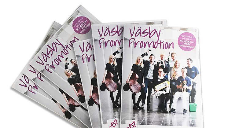 Väsby Promotion lanserar ny medlemsfolder