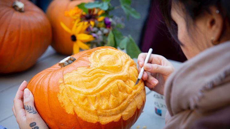 Halloween på Geitmyra Ringsaker – spis gresskaret! 