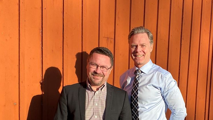 Jan Liljeqvist och Nils Lagerlöf är nya franchisetagare för HusmanHagberg i Uppsala.