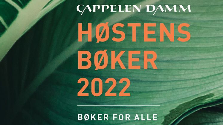 Minner om at Cappelen Damm presenterer høstens bøker i morgen, tirsdag 16. august