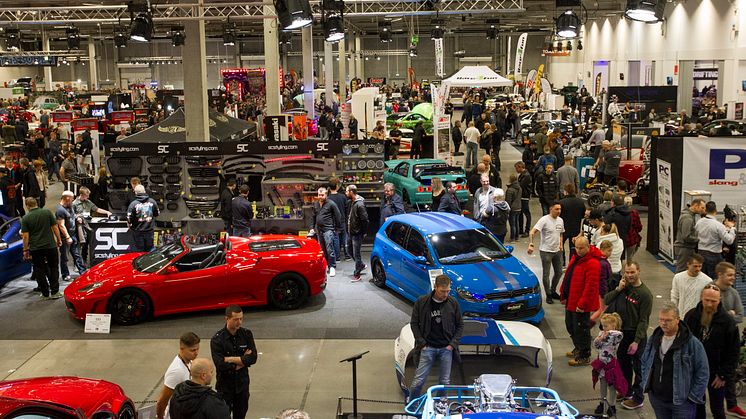 Bild från Bilsport Motor Show 2017, fotograf Mattias Larsson.