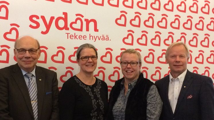 Sydänliiton syyskokouksessa 22.10.2015 Lappeenrannassa hallitukseen valittiin Reijo Tilvis, Outi Kurttila, Minna-Maarit Ampio ja Jyrki Liljeroos.