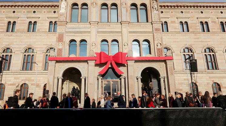 Återinvigningen den 13 oktober 2018. Foto: Linn Ahlgren/Nationalmuseum. 