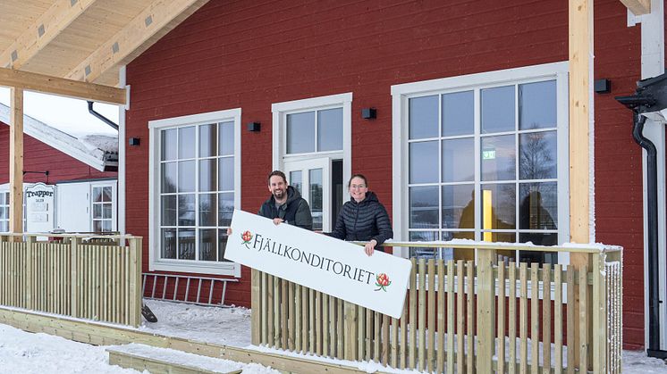 Ylva och Björn från Fjällkonditoriet i Lofsdalen