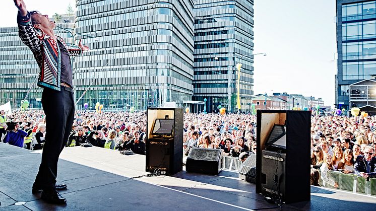 10 000 deltok på åpningen av Clarion Hotel & Congress Malmö Live