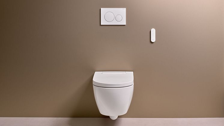 Modernin kylpyhuoneen ikoni. Geberit AquaClean Alba yhdistää elegantin muotoilun ja hellävaraisen pesutoiminnon – järkevään hintaan.