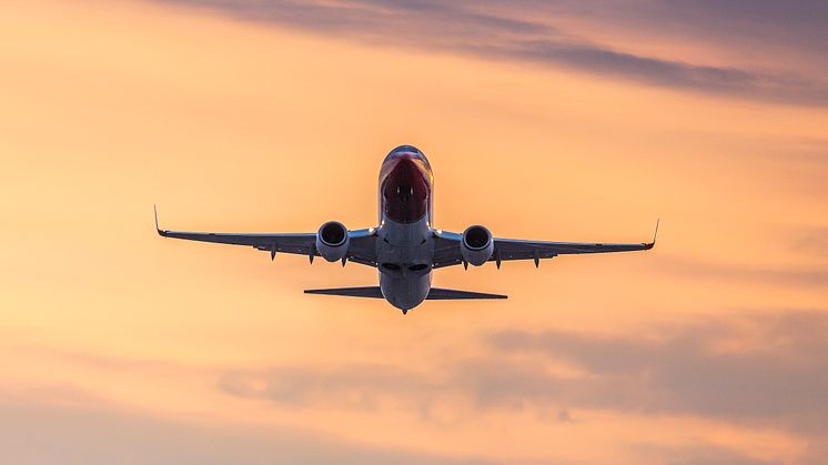 787 Dreamliner Sunset Departure