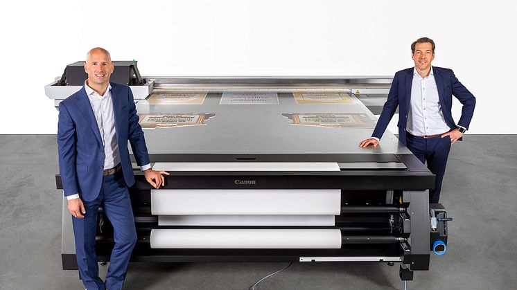 Dirk Brouns and Martijn van Hoorn, Canon Production Printing.jpg