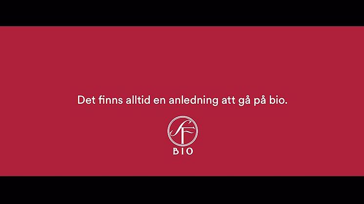 SF Bio fokuserar på bioupplevelsen i sitt nya löfte