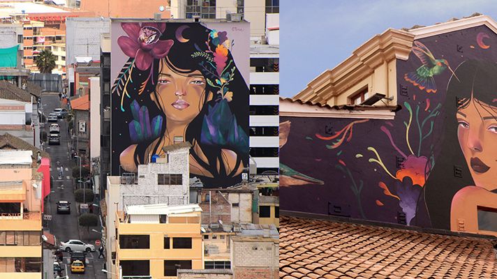 Vera Primavera är en av de internationella street art-artisterna under årets ArtStreetHbg 15-21 juli 2019.
