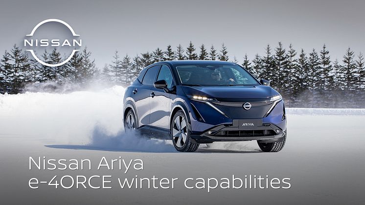 Nissan ARIYA - klar for Norske vinterveier
