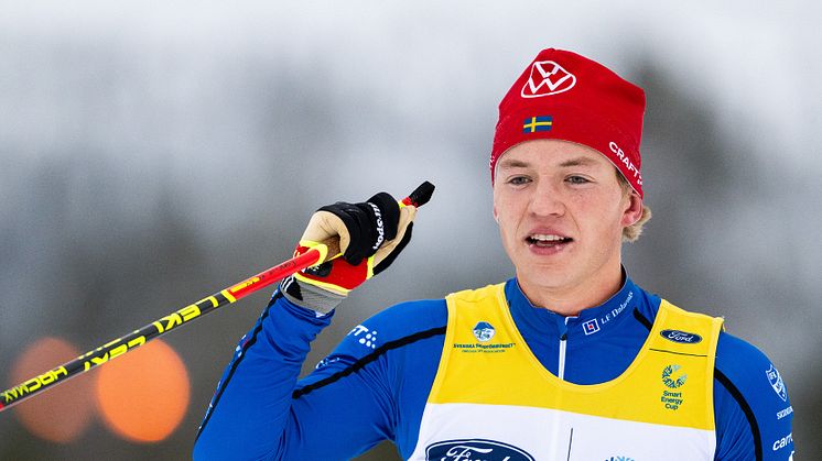 Gustaf Berglund från IFK Mora SK tog två segrar vid Ford Smart Energy Cup i Idre.