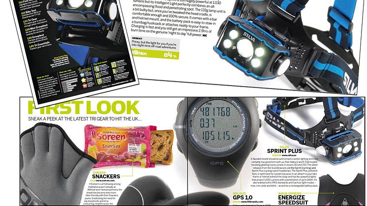 Nik Cook has reviewed the Silva Sprint in leading UK magazines