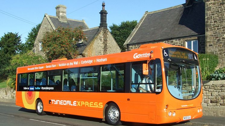 Diversion for Tynedale Xpress X84 from 3 April 