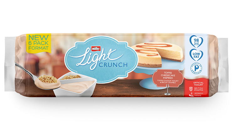 Müllerlight Crunch Toffee Cheesecake Inspired
