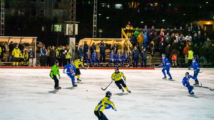 Bandy-VM i Borås, Finland mot Kazakstan