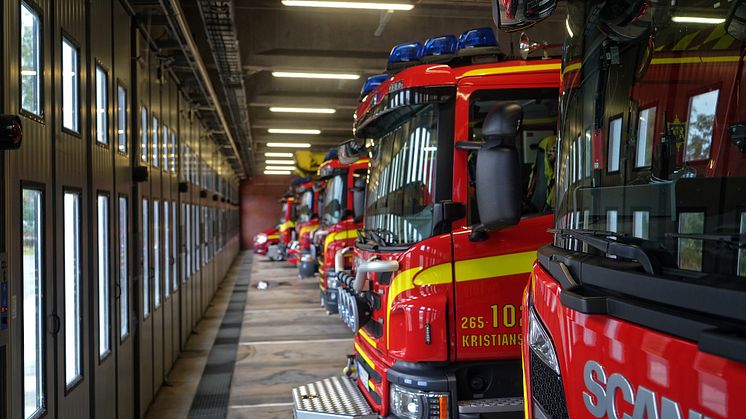 Nya motorsprutor till Räddningstjänsten