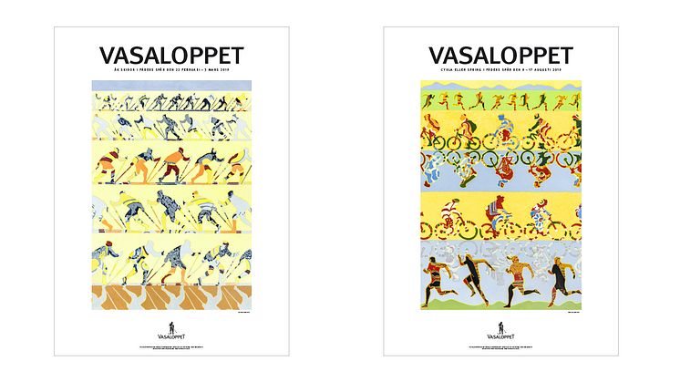 Mia Malmlöf har skapat Vasaloppets konstverk 2019