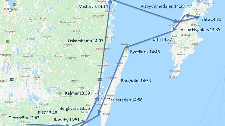 Blekinge flygflottilj planerar för en extra julgransflygning-onsdagen den 18/12