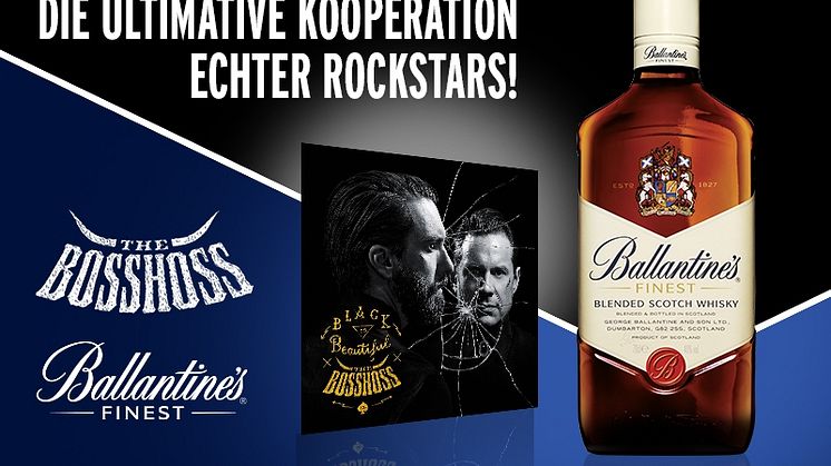 The BossHoss und Ballantine’s gehen Markenpartnerschaft ein